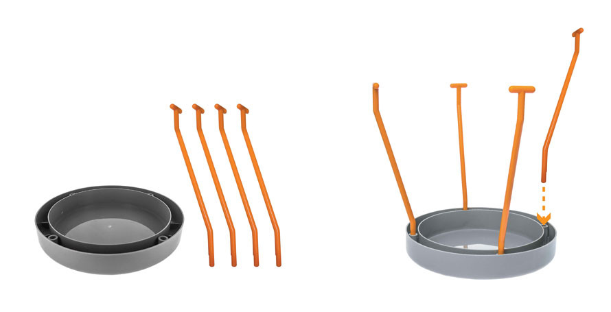 SE Propector's Collapsible Stand and Bucket Set