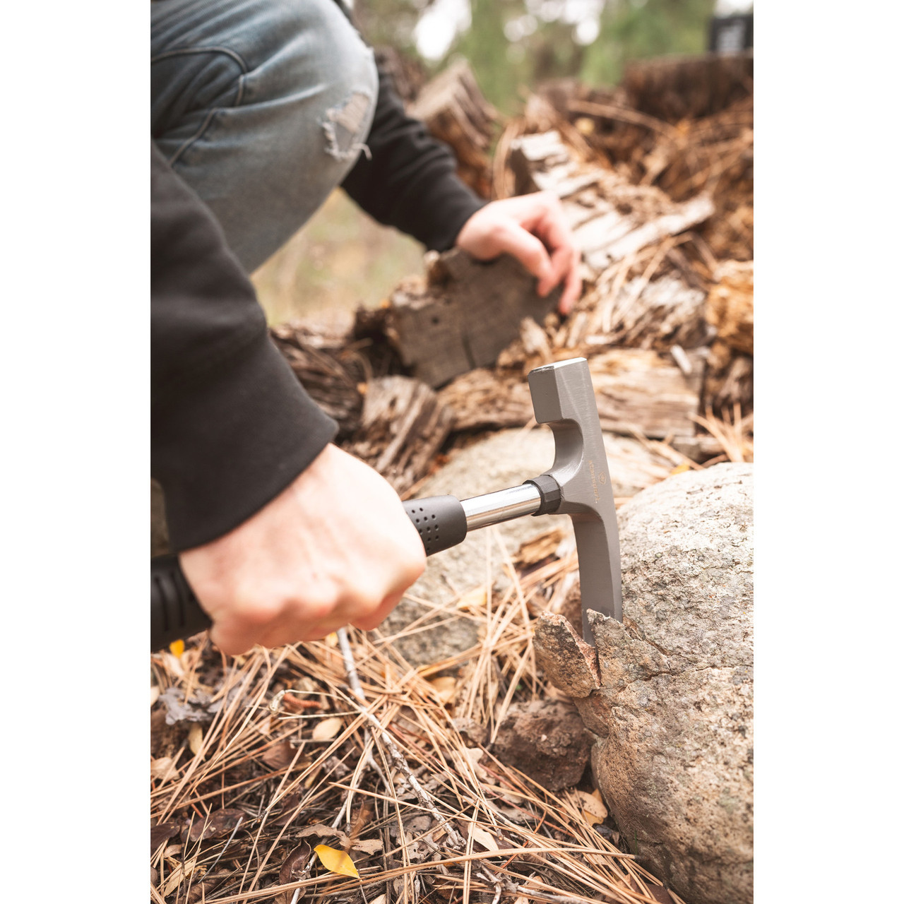 Stansport Carbon Steel Rock Pick &" Hammer