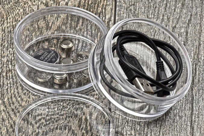 4-Piece Stackable Round Plastic Storage Containers with Screw-On Lids