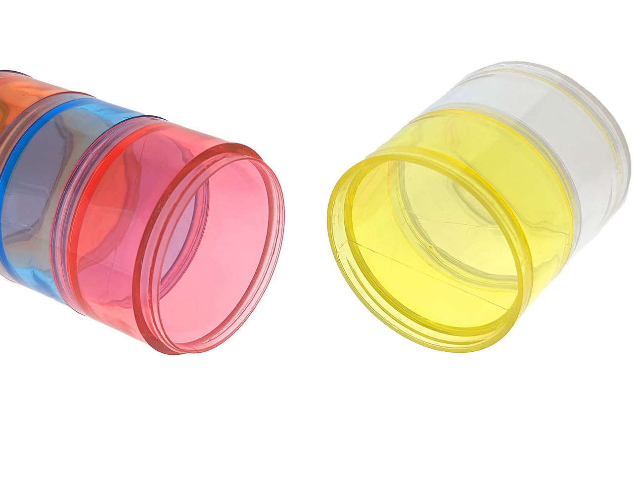 7-Compartment Stackable Organizer with Lid