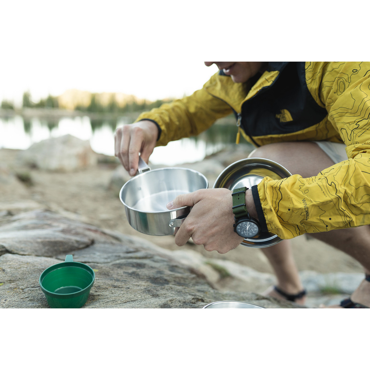 Stansport Deluxe 8 PC Aluminum Cook Set 2 Person