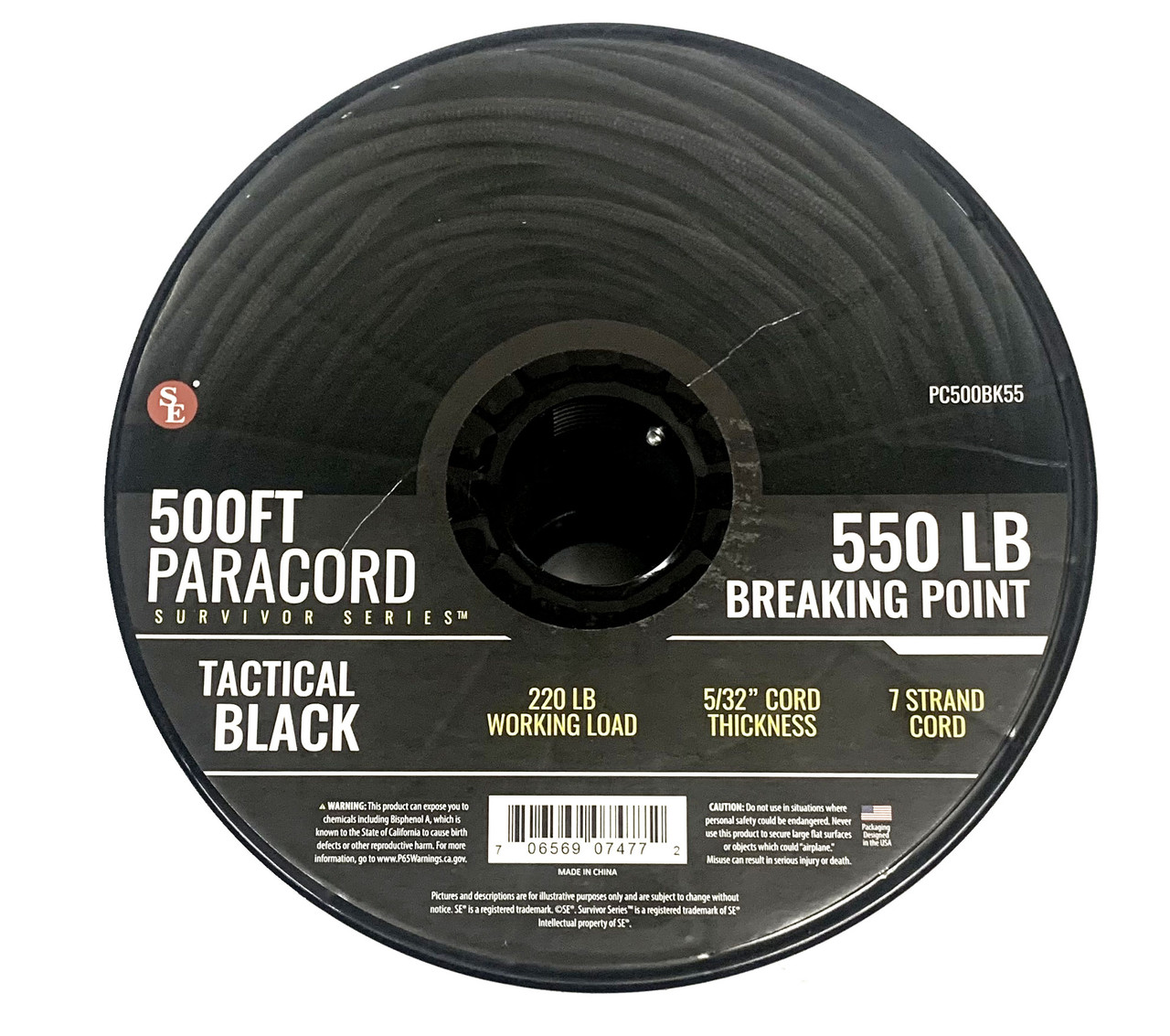 500 ft 7-Strand Paracord Spool