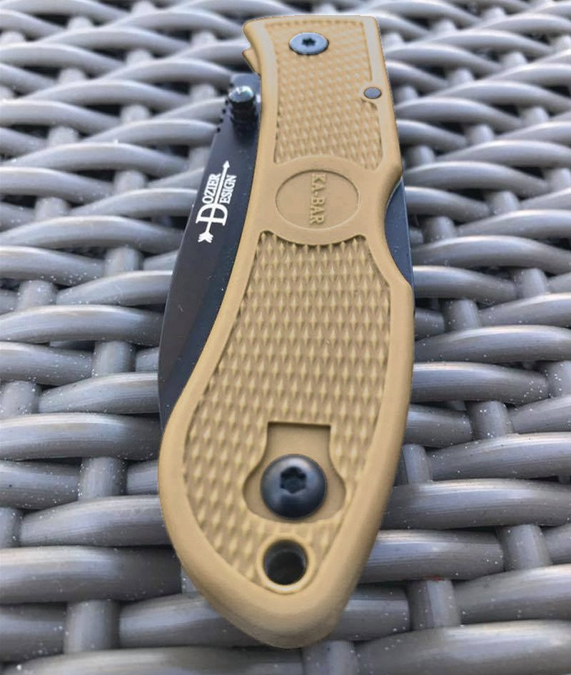 KA-BAR Dozier Folding Hunter Coyote 01-4062CB