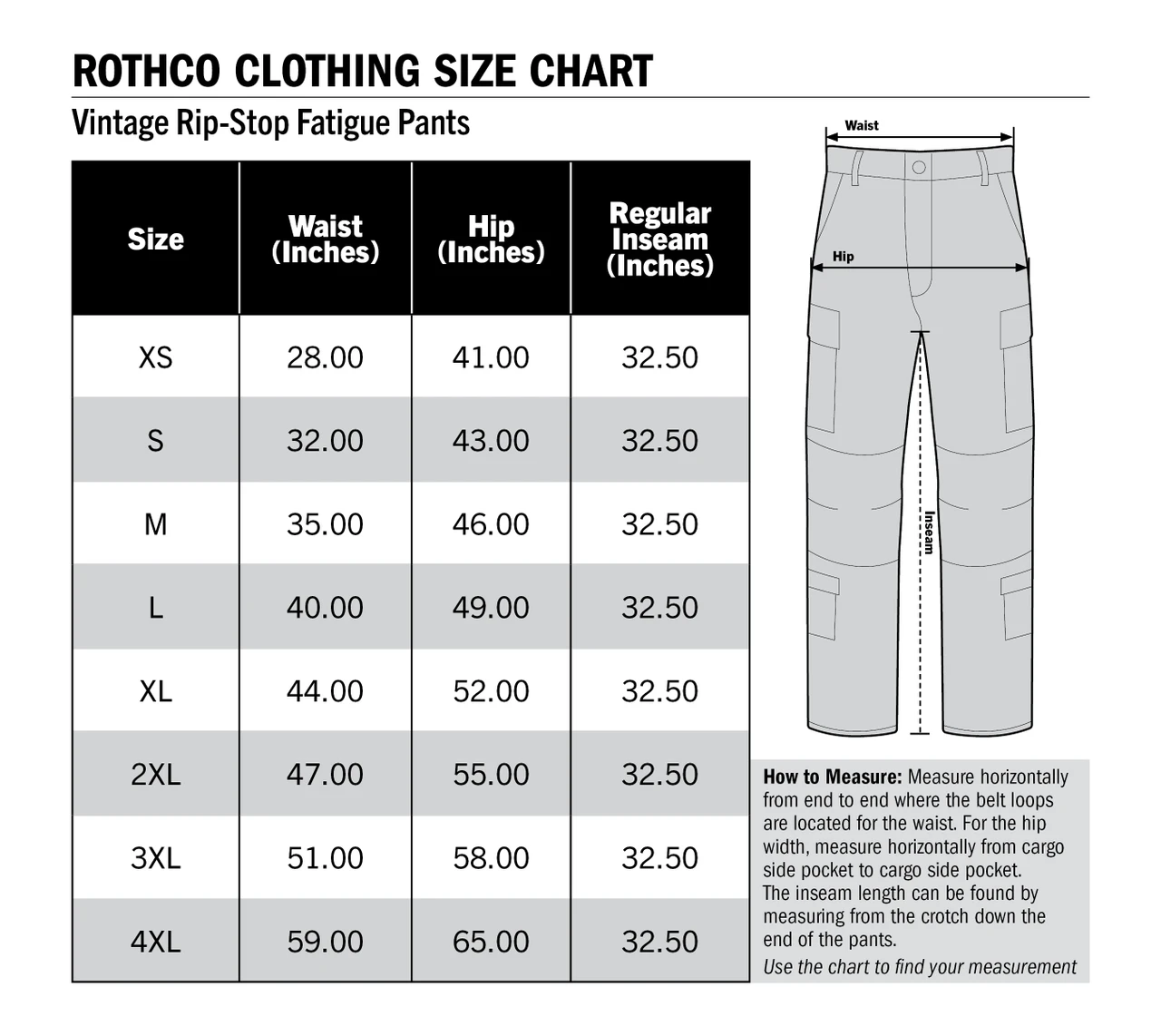 Rothco Vintage Vietnam R/S Fatigue Pant OD