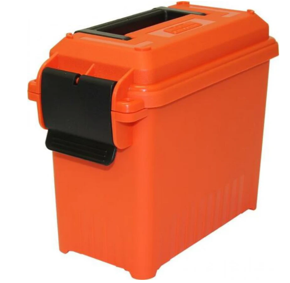 MTM Mini Plastic Ammo Can Orange