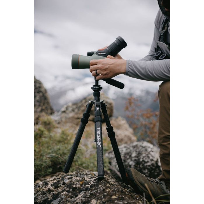 Tricer BC Carbon Fiber Tripod & Tricer LP Pan Head Package