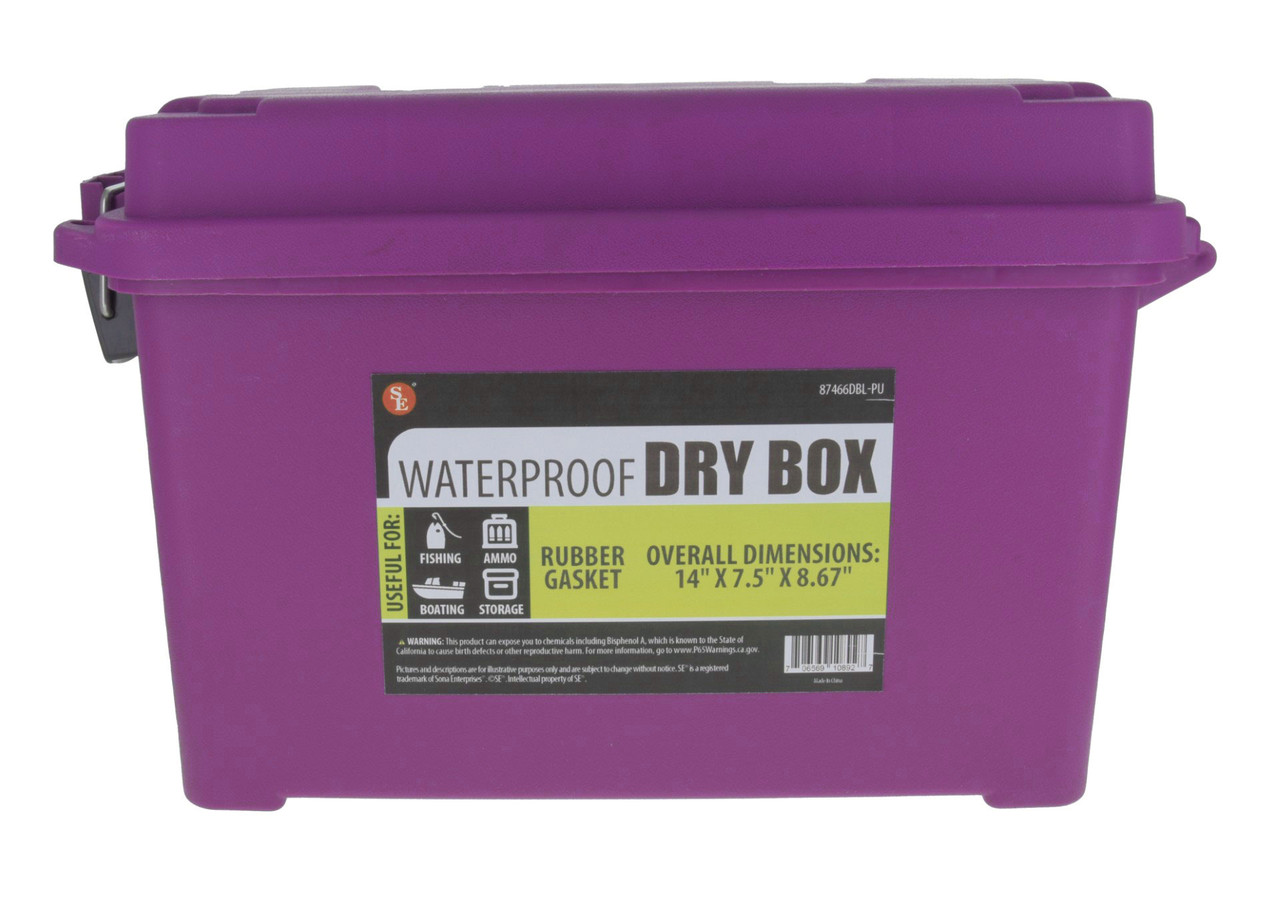 SE Purple Waterproof Dry Box