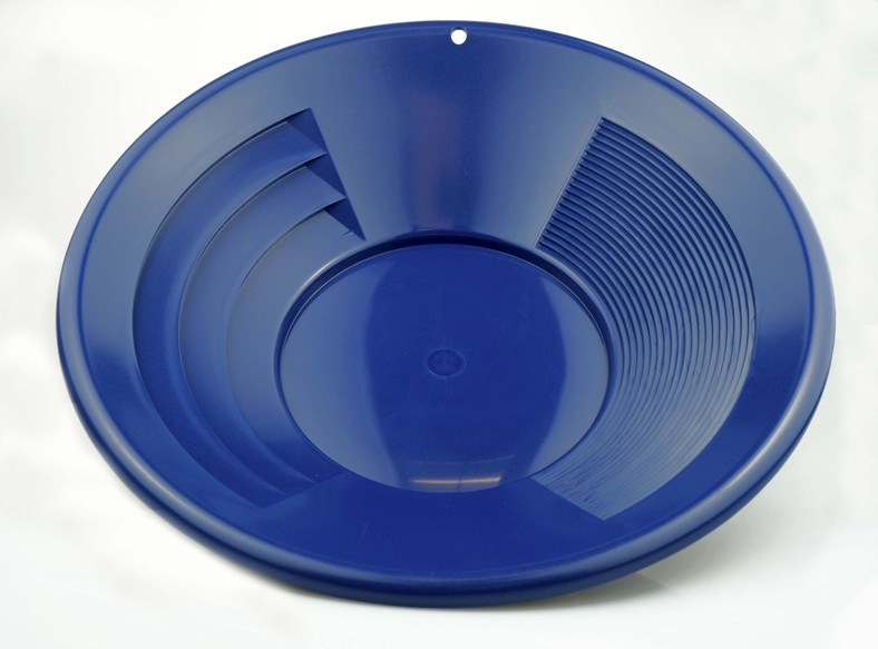 SE 14 IN Plastic Dual Riffle Gold Pan