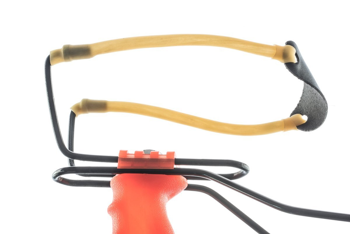 SE Adjustable Wrist-Based Large Slingshot Orange