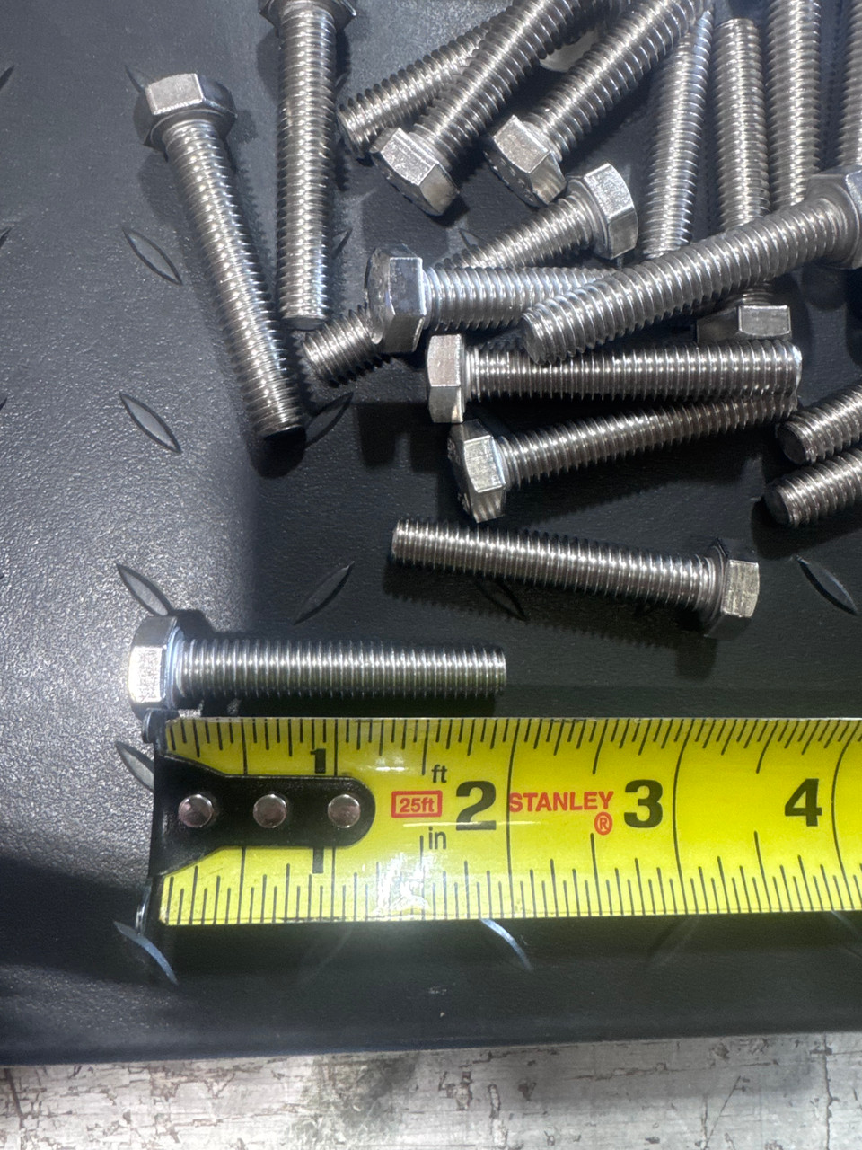 Military Issue Self Tapping Screws Stainless 25 per bag
