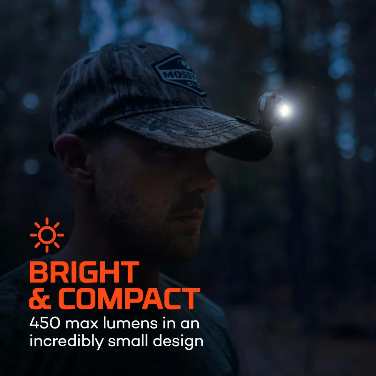 Nebo Mycro 450 Headlamp Mossy Oak Bottomland Camo