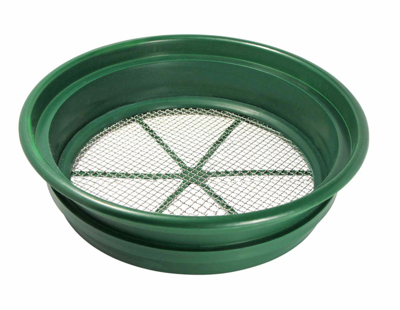 SE 13-1/4"/1/4" Mesh Stackable Sifting Pan