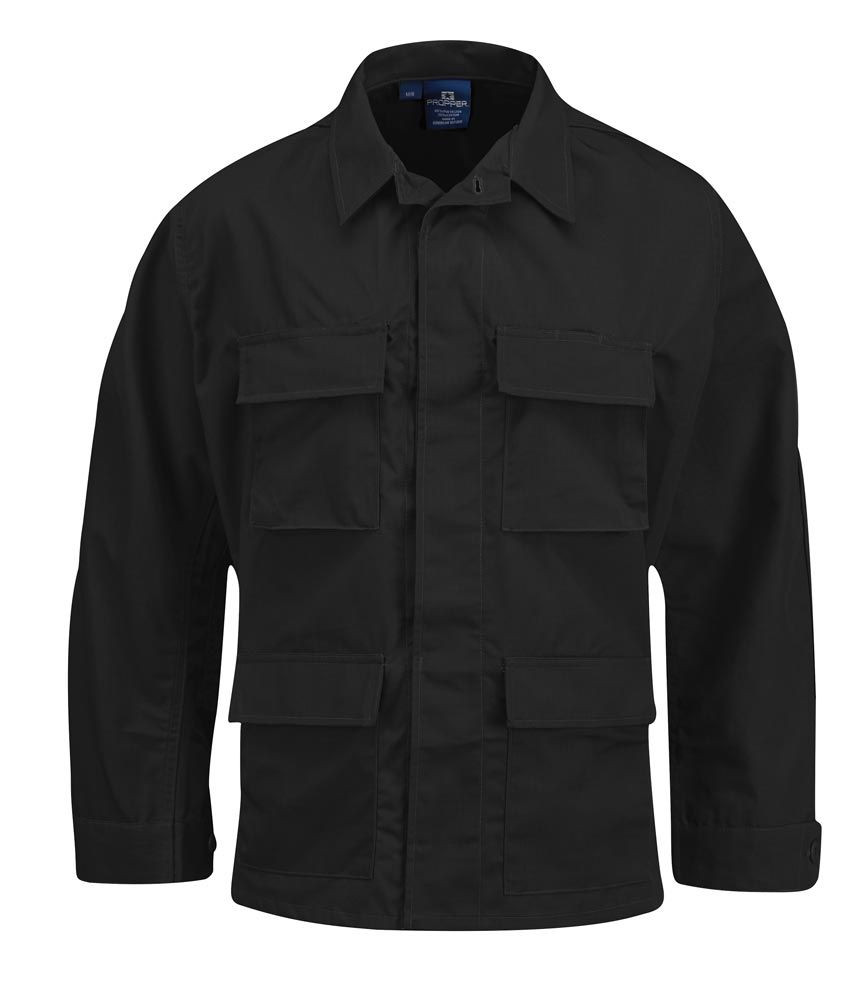 Propper® BDU Coat - 60/40 Twill Black