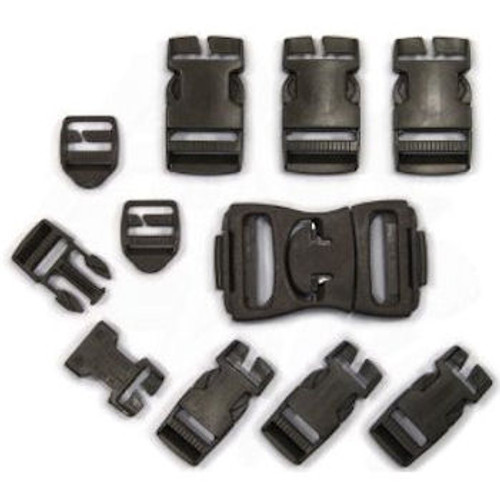 MOLLE 9-Piece Khaki Buckle Repair Set