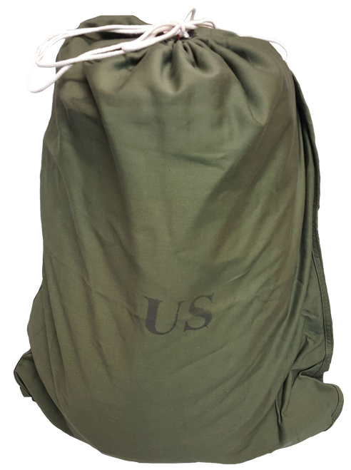 Military Issue Mesh Laundry Bag White