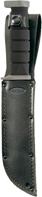 Ka-Bar Full Size Black Knife-Serrated Edge 1212