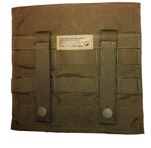 Molle Side Plate Pocket Coyote