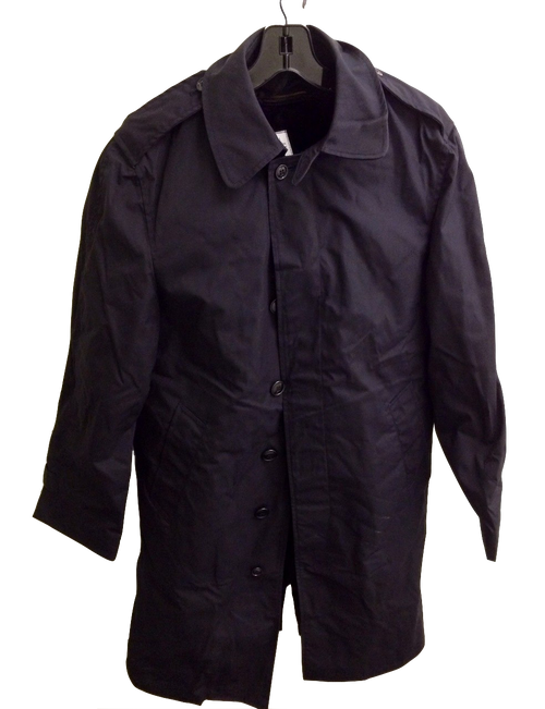 Men's Black Trench Coat Size 34L - Army Surplus Warehouse, Inc.