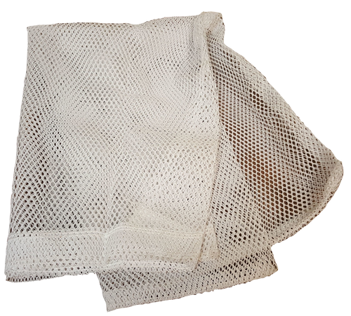 Military Issue Mesh Laundry Bag White