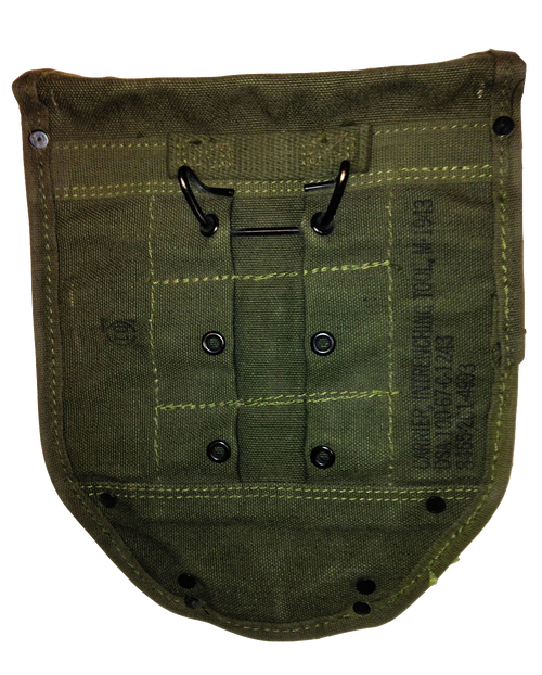 Military Issue M-1943 Intrenching Tool Carrier Used