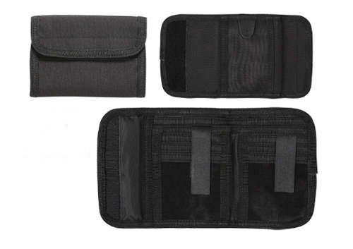 Rothco Deluxe Tri-Fold ID Wallet Black