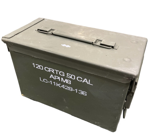 Ammunition box U.S. ARMY O.D. PLASTIC AMMO. BOX (2 PCS SET CAL. 30/CAL. 50), Military Tactical \ Other Equipment \ Boxes , Army  Navy Surplus - Tactical