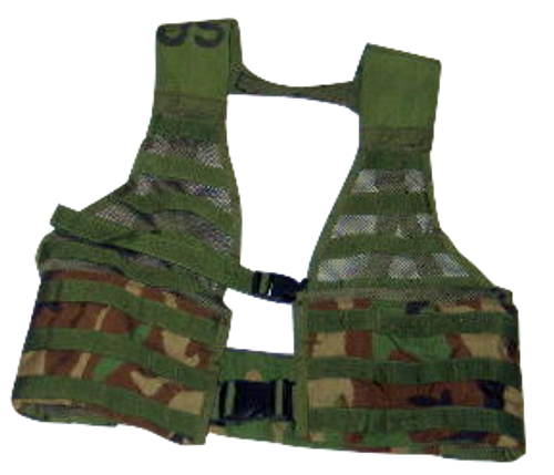 MOLLE II Fighting Load Carrier Vest Woodland Camo