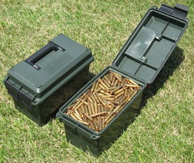 MTM Case-Gard Plastic 50 Caliber Ammo Can AC-50C--11 Forest Green