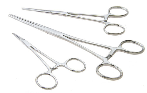 Sona Enterprises 6 Piece Stainless Steel Ultimate Hemostat Set