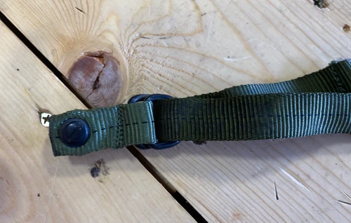 Military Issue Chin Strap Assembly, SPH-4-Single Side Snaps