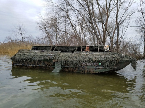 Camo Systems Premium Military  Camo Net Snow Camo 19' 8" x 9'  10"