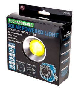Rechargeable Solar/USB Powered Light 450 Lumen