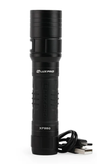 Luxpro Rechargeable  Pro Flashlight 760 Lumen