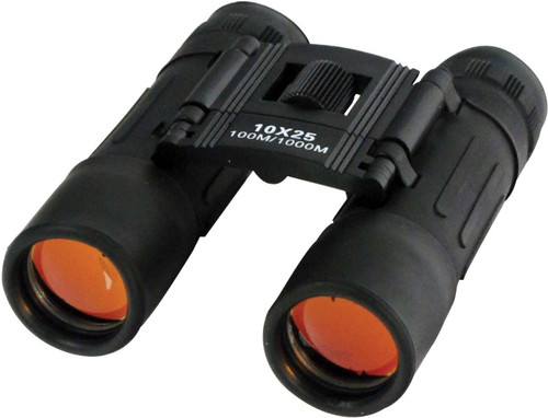 10x25mm Compact Binoculars – Ruby Coated Lenses