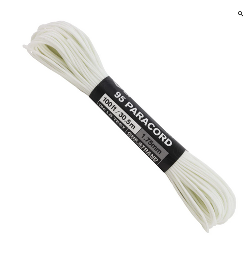 95 Paracord – Glow-in-the-Dark (100 ft)