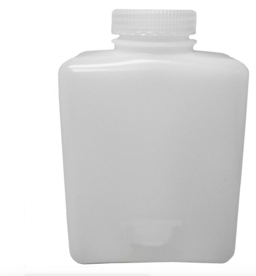 Nalgene HDPE Plastic Wide Mouth Rectangular Storage Bottle