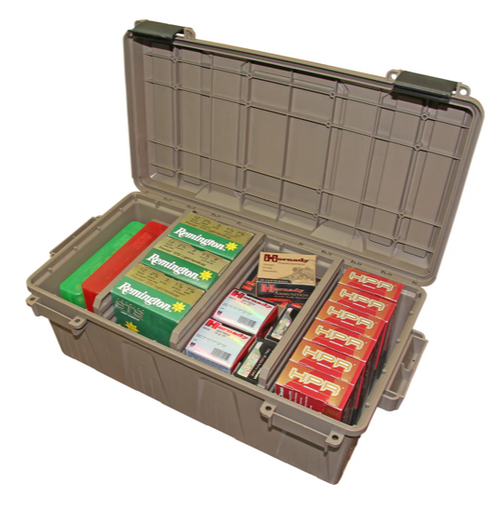 MTM Ammo Crate Divided Utility Box Dark Earth