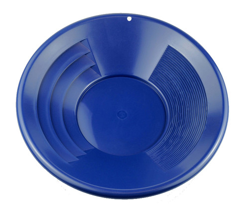 SE 14 IN Plastic Dual Riffle Gold Pan