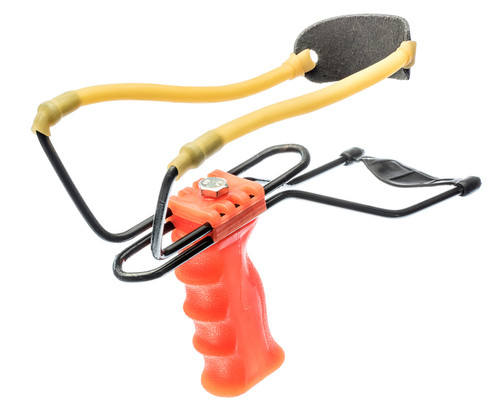 SE Adjustable Wrist-Based Large Slingshot Orange