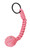 5ive Star Gear Monkey Ball Keychain Hot Pink