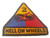 Military Issue 2nd Armored Division Hell on Wheels Patch Full Color