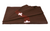 Fox Outdoors Swiss Army Style Blanket Chestnut Brown/Red