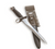 Swiss Black M57 Bayonet w/Scabbard and Vinyl Frog Used