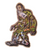 Bigfoot Collage Embossed Metal Sign