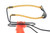 SE Adjustable Wrist-Based Large Slingshot Orange
