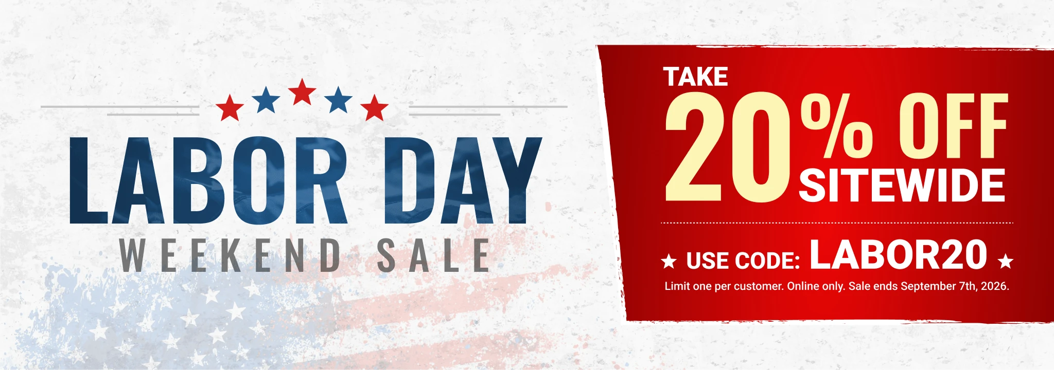 Labor Day Sale