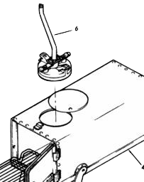 M1950 Yukon Stove Burner Assembly
