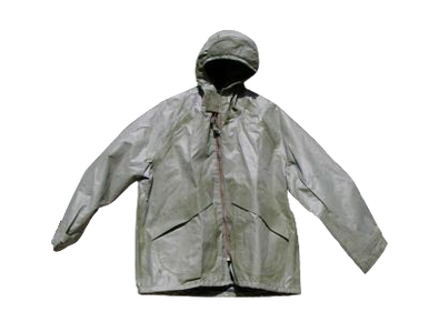 military raincoat