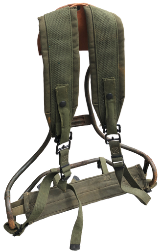 army rucksack shoulder straps