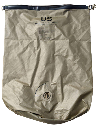 Lot of 2 Military Surplus Waterproof dry Bag Alice Field pack liner USGI